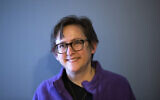 Rabbi Sharon Kleinbaum, April 6, 2020. (AP Photo/Matt Rourke)