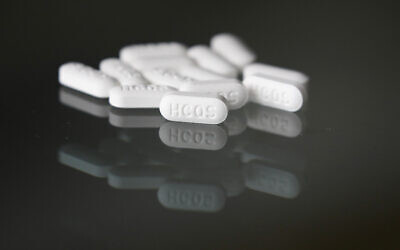 Hydroxychloroquine pills (AP Photo/John Locher)