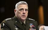 Chairman of the US Joint Chiefs of Staff Gen. Mark Milley testifies to Senate Armed Services Committee about the budget, March 4, 2020, on Capitol Hill in Washington. (AP Photo/Jacquelyn Martin)