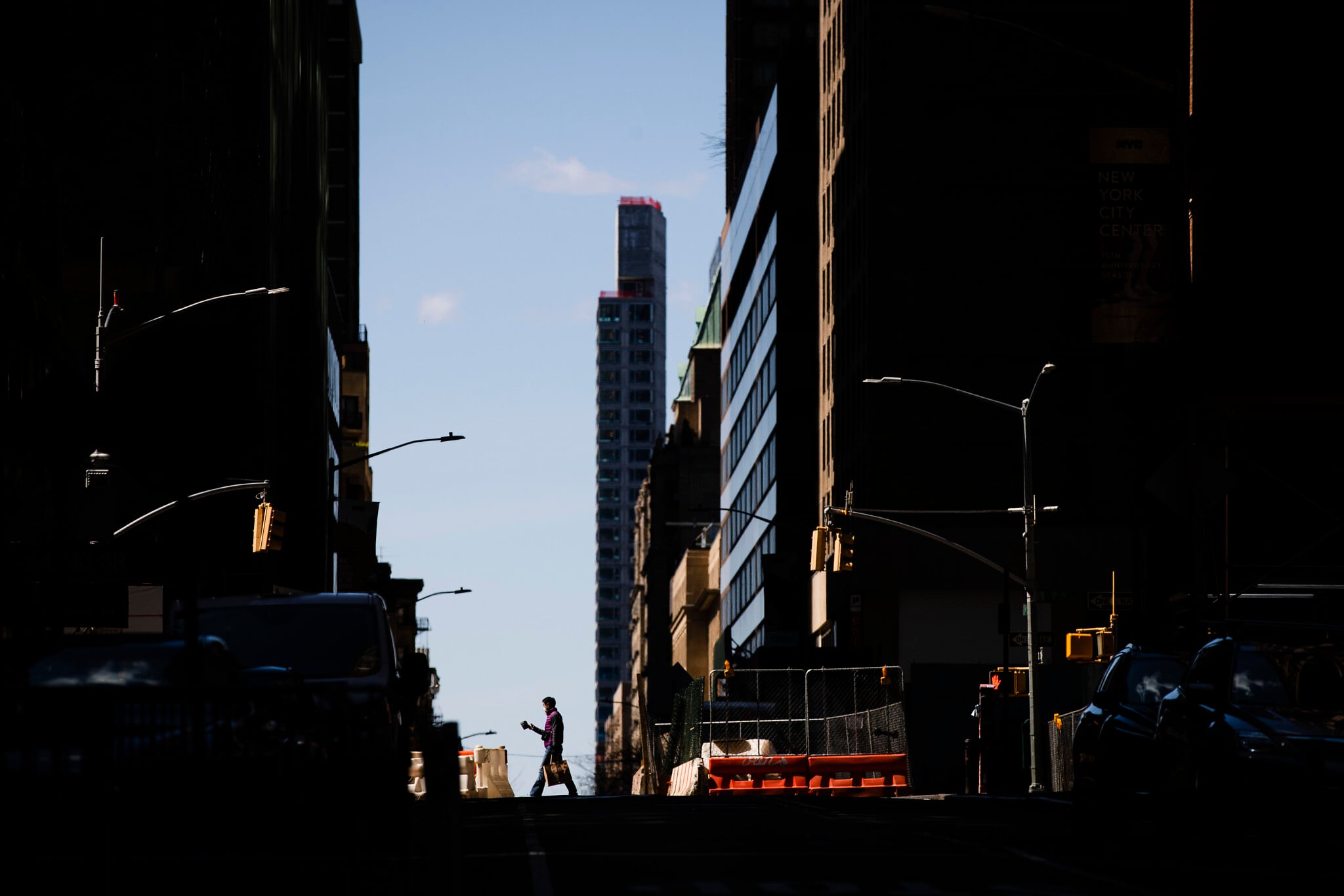 A person wearing a protective face mask for protect against COVID-19 walks in New York, Monday, April 6, 2020, during the coronavirus outbreak. (AP/Matt Rourke) A person wearing a protective face mask for protect against COVID-19 walks in New York, Monday, April 6, 2020, during the coronavirus outbreak. (AP/Matt Rourke)
