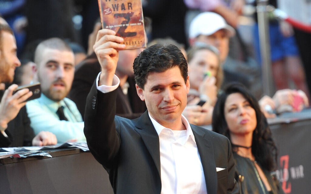 The author of the book, Max Brooks attends the premiere of 'World War Z' in Times Square on Monday, June 17, 2013 in New York. (Photo by Evan Agostini/Invision/AP) The author of the book, Max Brooks attends the premiere of 'World War Z' in Times Square on Monday, June 17, 2013 in New York. (Photo by Evan Agostini/Invision/AP)