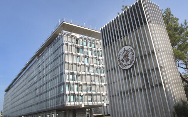 The World Health Organization (WHO) headquarters building in Geneva, Switzerland, file (AP Photo/Raphael Satter) The World Health Organization (WHO) headquarters building in Geneva, Switzerland, file (AP Photo/Raphael Satter)