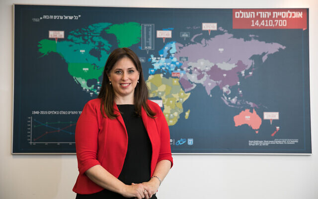 Minister of Diaspora Affairs Tzipi Hotovely poses for a picture at her office in Jerusalem, February 19, 2020 (Olivier Fitoussi/Flash) Minister of Diaspora Affairs Tzipi Hotovely poses for a picture at her office in Jerusalem, February 19, 2020 (Olivier Fitoussi/Flash)