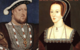 Henry VIII (Hans Holbein the Younger) and Anne Boleyn (unknown artist). (Public domain)