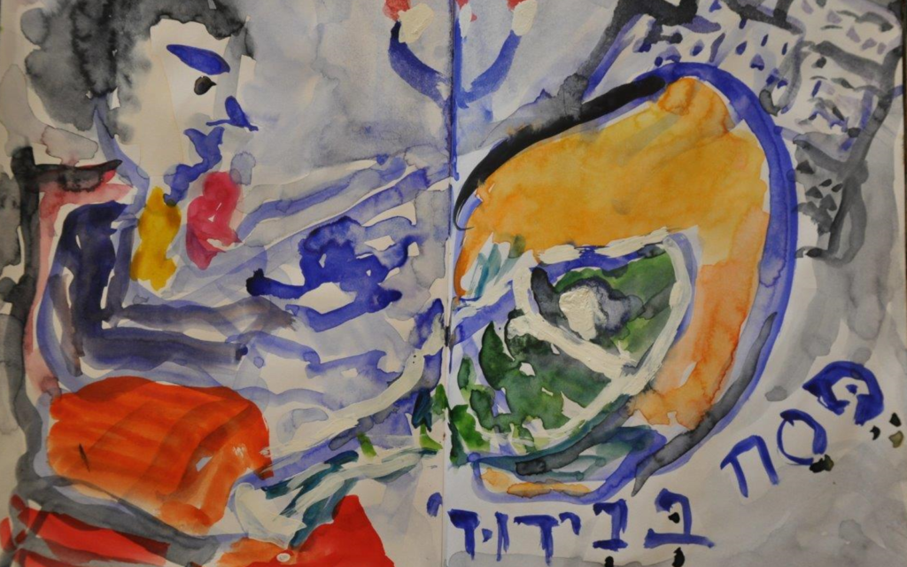 Passover in isolation by Sara Meltzer (Courtesy)