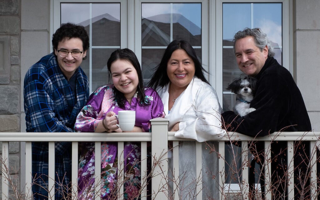 The Kemper family photographed by Elliot Sylman, April 2020. (Courtesy)