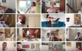 Members of the Israel Philharmonic created a Passover video greeting of seder song favorites (Courtesy Israel Philharmonic)