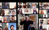 The JAMD Chamber Choir recorded a rendition of Leonard Bernstein's 'Somewhere,' in honor of the choir's 50th anniversary (Courtesy JAMD Chamber Choir)
