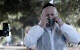 Chairman of ZAKA, Israel’s voluntary emergency response organization, Yehuda Meshi Zahav. (ZAKA/Lydia Weitzman Communications)