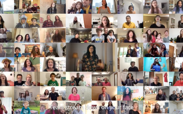 Some of the 5,000 people who sent in videos singing Coldplay's 'Fix It' for the Koolulam singing initiative (Courtesy Koolulam) Some of the 5,000 people who sent in videos singing Coldplay's 'Fix It' for the Koolulam singing initiative (Courtesy Koolulam)
