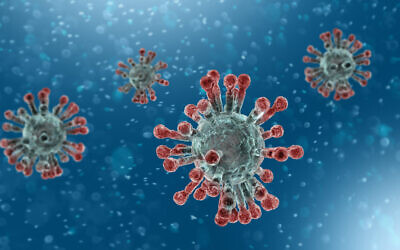 A microscopic 3D rendering of coronavirus, a pathogen that attacks the respiratory tract. (Naeblys/iStockPhoto)