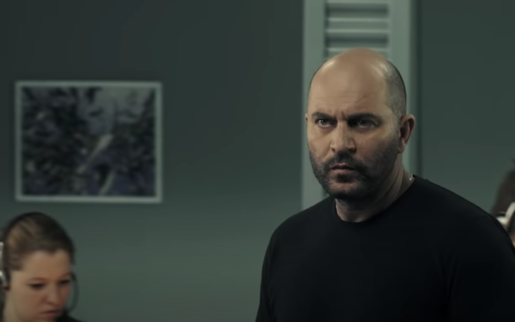Lior Raz stars as Doron Kavillio in 'Fauda.' (Screen shot from YouTube/via JTA)