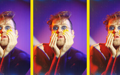Israeli musician DOV. (Lissy Elle Laricchia/ via JTA)