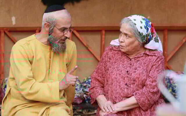 This undated publicity photo shows a scene from 'Umm Haroun,' a Saudi-made television series aired during Ramadan that has sparked controversy by offering a positive depiction of a Jewish community in the Gulf that existed before the creation of Israel. (MBC Group via AP) This undated publicity photo shows a scene from 'Umm Haroun,' a Saudi-made television series aired during Ramadan that has sparked controversy by offering a positive depiction of a Jewish community in the Gulf that existed before the creation of Israel. (MBC Group via AP)