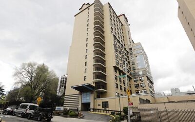 The Isabella Geriatric Center is shown Friday, May 1, 2020, in New York (AP Photo/Frank Franklin II)