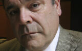 Gil Schwartz, head of corporate communications for CBS Corp., poses in his office in New York, June 28, 2006. (AP Photo/Tina Fineberg, File)