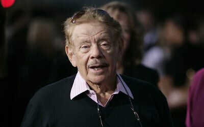 Jerry Stiller arrives at the premiere of "The Heartbreak Kid" in Los Angeles on  Sept. 27, 2007. (AP Photo/Matt Sayles)