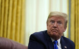 US President Donald Trump speaks during an event to sign a proclamation in honor of World Nurses Day, in the Oval Office of the White House, Wednesday, May 6, 2020, in Washington. (AP Photo/Evan Vucci)