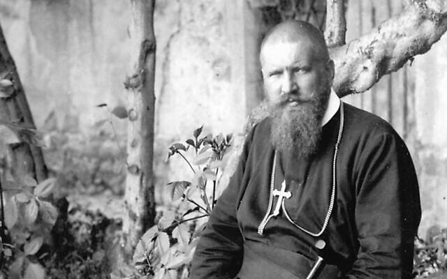 Andrey Sheptytsky in Lviv in the 1930s. (Odessa Review via JTA)