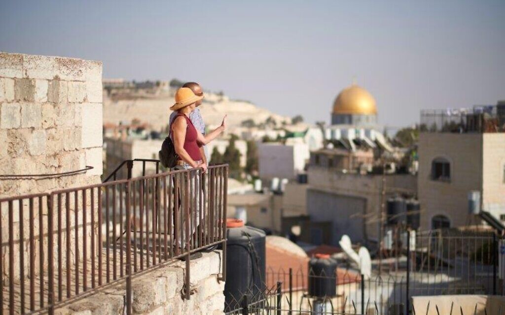 Make a pilgrimage to Jerusalem for Shavuot 2020, taking advantage of new walking paths opened on the rooftops and ancient walls of the city (Courtesy Jerusalem municipality) Make a pilgrimage to Jerusalem for Shavuot 2020, taking advantage of new walking paths opened on the rooftops and ancient walls of the city (Courtesy Jerusalem municipality)