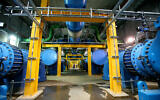 View of the Eshkol water filtration plant in northern Israel, on April 17, 2007. (Moshe Shai/FLASH90)