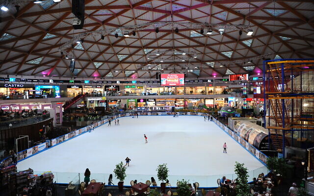 The Ice Mall in the southern city of Eilat on July 28, 2019. (Mendy Hechtman/Flash90)