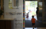 The main entrance of the Staenberg-Loup Jewish Community Center in Denver, in 2018. (Hyoung Chang/The Denver Post via Getty Images)