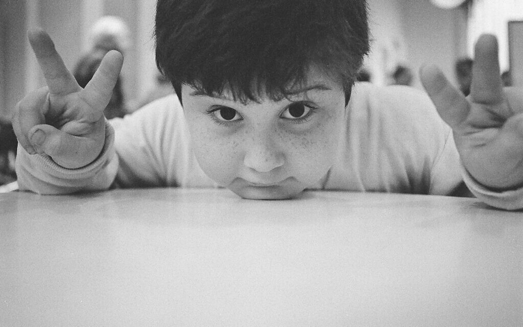 Sasha Joseph Neulinger as a young boy (Step 1 Films)