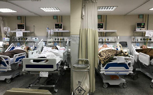 COVID-19 patients receive treatment at the Salgado Filho Municipal Hospital in Rio de Janeiro, Brazil, May 24, 2020. (AP/Leo Correa) COVID-19 patients receive treatment at the Salgado Filho Municipal Hospital in Rio de Janeiro, Brazil, May 24, 2020. (AP/Leo Correa)