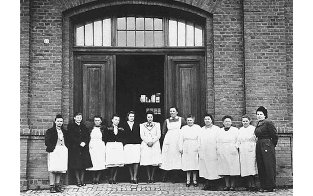 Nursing staff of Hadamar euthanasia center in Germany (public domain)