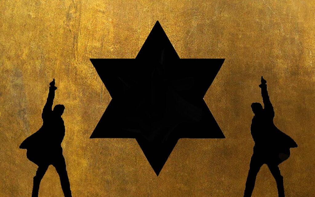 (Image via Hamilton playbill; design by Arielle Kaplan) (Image via Hamilton playbill; design by Arielle Kaplan)