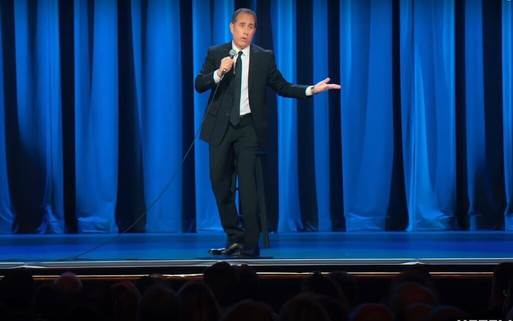Jerry Seinfeld in his new Netflix special, '23 Hours to Kill.' (Screenshot) Jerry Seinfeld in his new Netflix special, '23 Hours to Kill.' (Screenshot)
