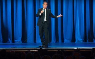 Jerry Seinfeld in his new Netflix special, '23 Hours to Kill.' (Screenshot)