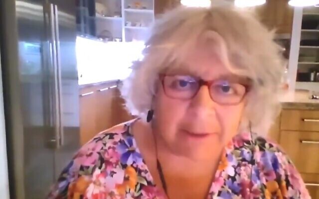 Miriam Margolyes appears on Channel 4's 'The Last Leg' May 9, 2020. (Screen grab) Miriam Margolyes appears on Channel 4's 'The Last Leg' May 9, 2020. (Screen grab)