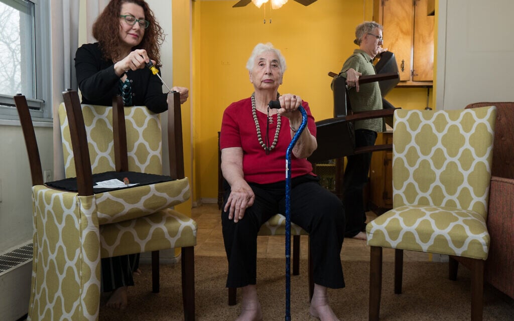 Author and photographer Neil Kramer began photographing life under lockdown with his mother and ex wife. (Courtesy of Kramer)