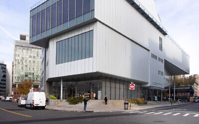 The Whitney Museum in New York, Nov. 18, 2019. (Wikimedia Commons via JTA)