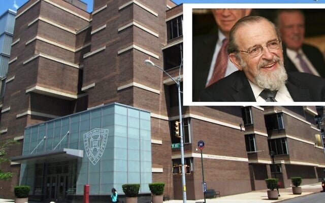 Rabbi Norman Lamm, inset, helped rebuild Yeshiva University into the flagship of Modern Orthodoxy during his nearly three decades as its chancellor. (Lamm photo: Yeshiva University; library photo: Wikimedia Commons) Rabbi Norman Lamm, inset, helped rebuild Yeshiva University into the flagship of Modern Orthodoxy during his nearly three decades as its chancellor. (Lamm photo: Yeshiva University; library photo: Wikimedia Commons)