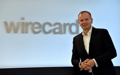 In this file photo taken on September 18, 2018 Markus Braun, CEO of the technology and financial services company Wirecard, poses at the company's headquarters in Aschheim near Munich, southern Germany. Braun has been arrested on suspicion of market manipulation, German prosecutors said June 23, 2020,, after the payments provider admitted that 1.9 billion euros missing from its accounts likely "do not exist". (Christof STACHE / AFP)