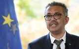 World Health Organization (WHO) Director-General Tedros Adhanom Ghebreyesus speaks during a press conference at the World Health Organization headquarters in Geneva on June 25, 2020. (Fabrice Coffrini/AFP)
