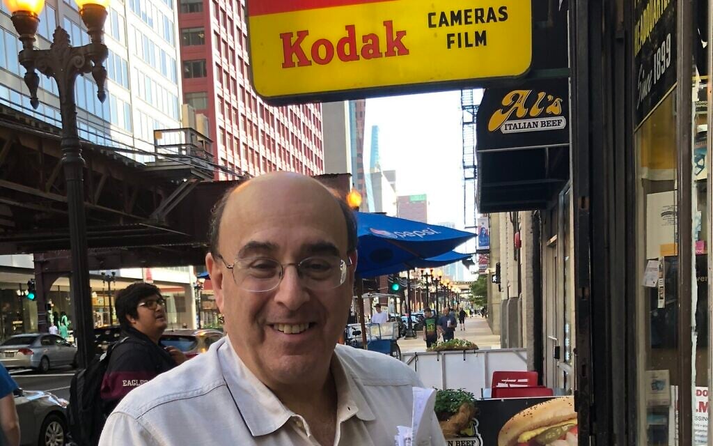 Don Flesch, the owner of Central Camera in Chicago, vowed to rebuild after looters destroyed his store. (Courtesy/ via JTA) Don Flesch, the owner of Central Camera in Chicago, vowed to rebuild after looters destroyed his store. (Courtesy/ via JTA)