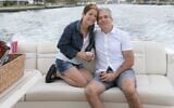 Amy Krouse Rosenthal and Jason B. Rosenthal on a trip to Florida in 2017. (Courtesy of Jason Rosenthal)