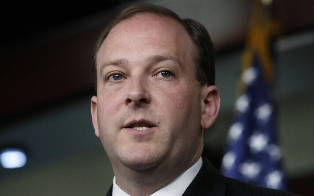 Rep. Lee Zeldin, R-NY, speaks during a news conference, with other House members, where they called for a second prosecutor to investigate the Department of Justice and FBI, on May 22, 2018, on Capitol Hill in Washington. (AP Photo/Jacquelyn Martin) Rep. Lee Zeldin, R-NY, speaks during a news conference, with other House members, where they called for a second prosecutor to investigate the Department of Justice and FBI, on May 22, 2018, on Capitol Hill in Washington. (AP Photo/Jacquelyn Martin)