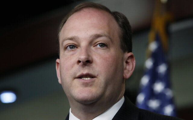 Rep. Lee Zeldin, R-NY, speaks during a news conference, with other House members, where they called for a second prosecutor to investigate the Department of Justice and FBI, on May 22, 2018, on Capitol Hill in Washington. (AP Photo/Jacquelyn Martin) Rep. Lee Zeldin, R-NY, speaks during a news conference, with other House members, where they called for a second prosecutor to investigate the Department of Justice and FBI, on May 22, 2018, on Capitol Hill in Washington. (AP Photo/Jacquelyn Martin)