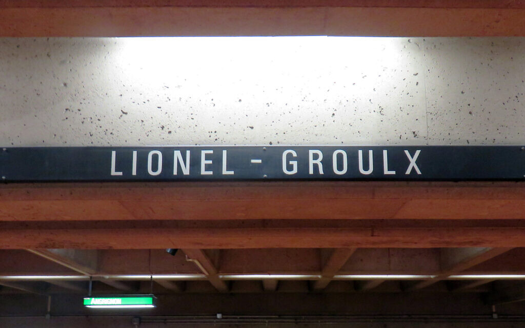 The Lionel Groulx metro station in Montreal. (Courtesy Société de transport de Montréal)
