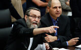 Finance Committee Chairman Moshe Gafni (Olivier Fitoussi/Flash90)