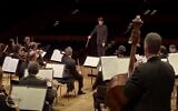 Screen capture from video of the Israel Philharmonic Orchestra's Global Gala 2020. (YouTube)