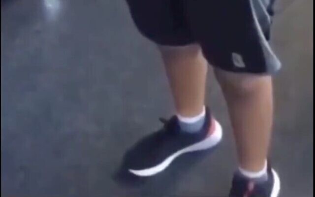 Screen capture from video of a 9-year-old African American boy who was refused entry to a Baltimore restaurant over his sports attire. (Twitter) Screen capture from video of a 9-year-old African American boy who was refused entry to a Baltimore restaurant over his sports attire. (Twitter)