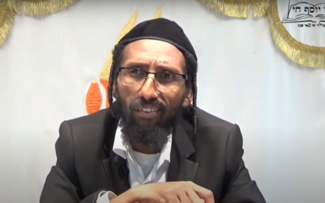 Shas MK Rabbi Baruch Gazahay in a 2016 lesson. (Screenshot: YouTube) Shas MK Rabbi Baruch Gazahay in a 2016 lesson. (Screenshot: YouTube)