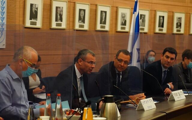 Derech Erez MK Zvi Hauser is named the new chairman of the Foreign Affairs and Defense Committee in the Knesset on June 1, 2020. (Adina Velman/Knesset) Derech Erez MK Zvi Hauser is named the new chairman of the Foreign Affairs and Defense Committee in the Knesset on June 1, 2020. (Adina Velman/Knesset)