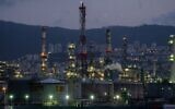 Haifa Bay's industrial area, May 5, 2017. (Yaniv Nadav/Flash90)